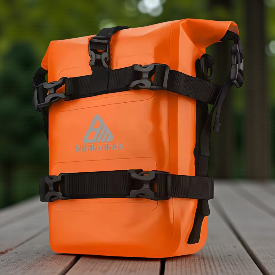 ORI Blinkminds Tas Motor Touring Side Bumper Pannier Bag Waterproof 8L - BM07