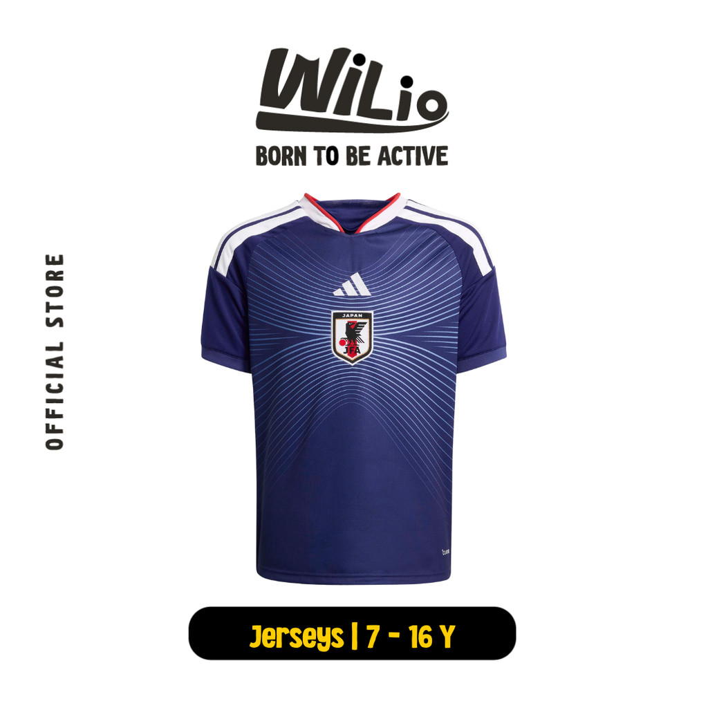 ADIDAS Japan JFA 26/27 Home JZ9688 - Jersey Anak (Biru)