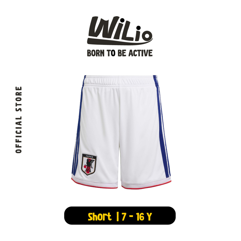 ADIDAS Japan JFA 26/27 Home Shorts JZ9691 - Celana Pendek Anak (Putih)