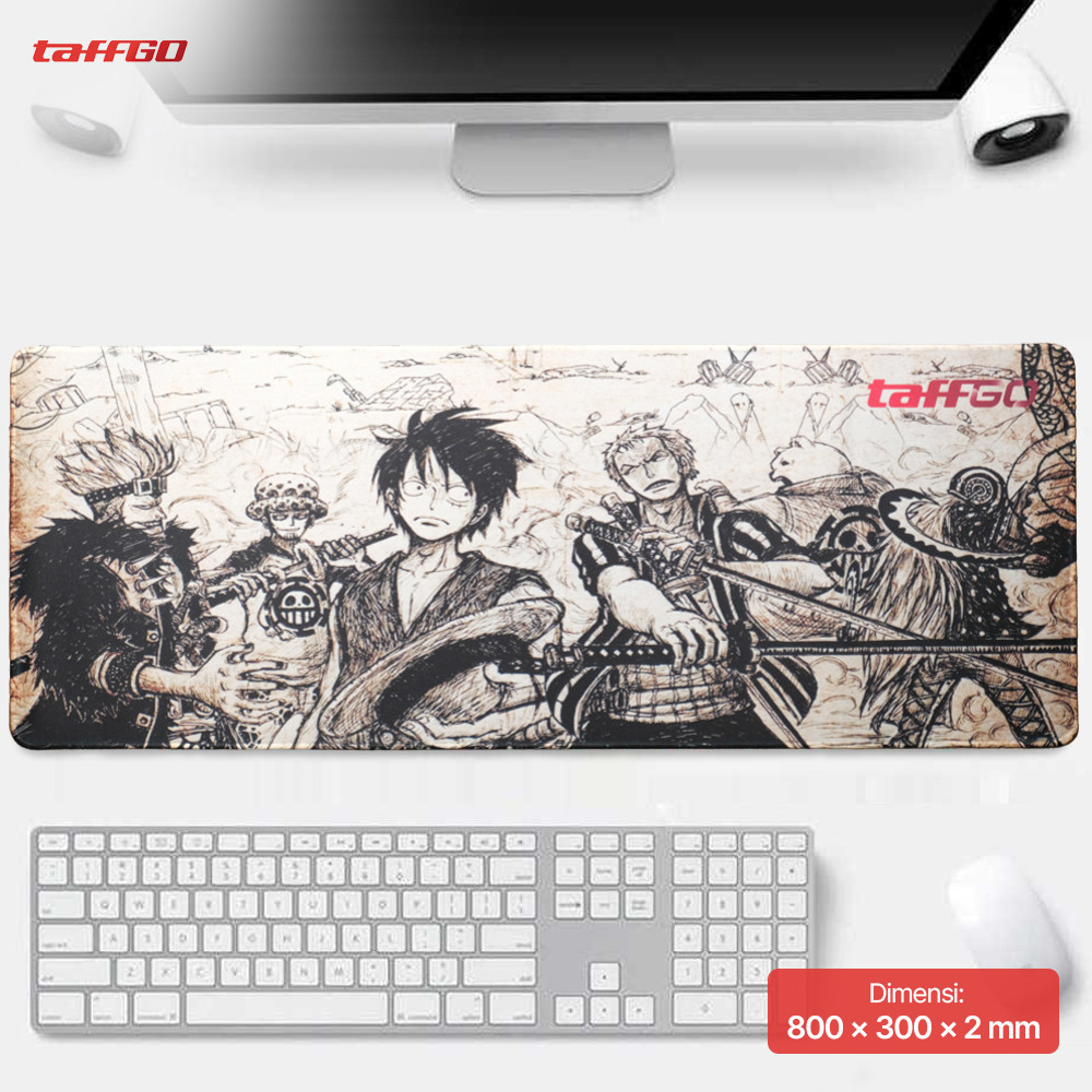 Mouse Pad Gaming XL Besar Anti-Slip - Alas Meja Komputer Estetik Murah