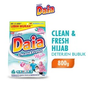 DAIA CLEAN & FRESH HIJAB 800g