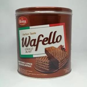 WAFELLO CHOCO BLAST KALENG 234g