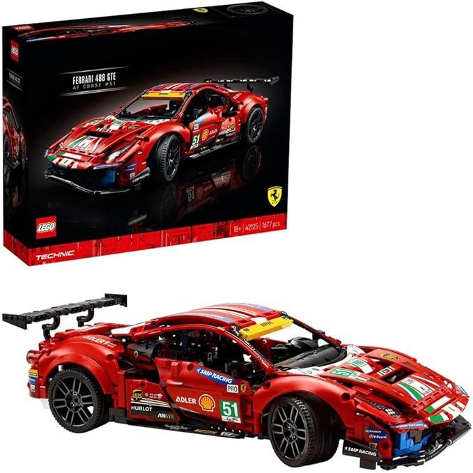 Lego 42125 Technic Ferrari 488 GTE “AF Corse 