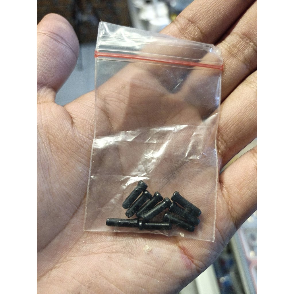 End Cap Inner Kabel - Black