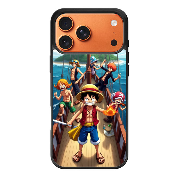 Hybrid Case Custom Hardcase iPhone 17 16 16e 15 14 13 12 11 Pro Max Plus MiniOne piece together TL00