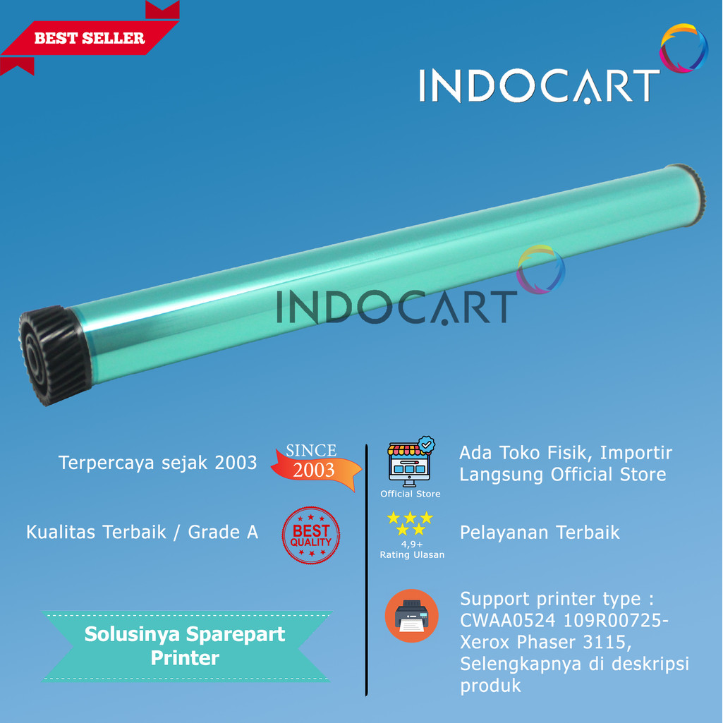 IndoCart OPC Drum Glossy SCX-4100D3 SCX-4216D3 SCX-D4200A SF-D560RA-Samsung SCX 4100 4200 4216 SF 56