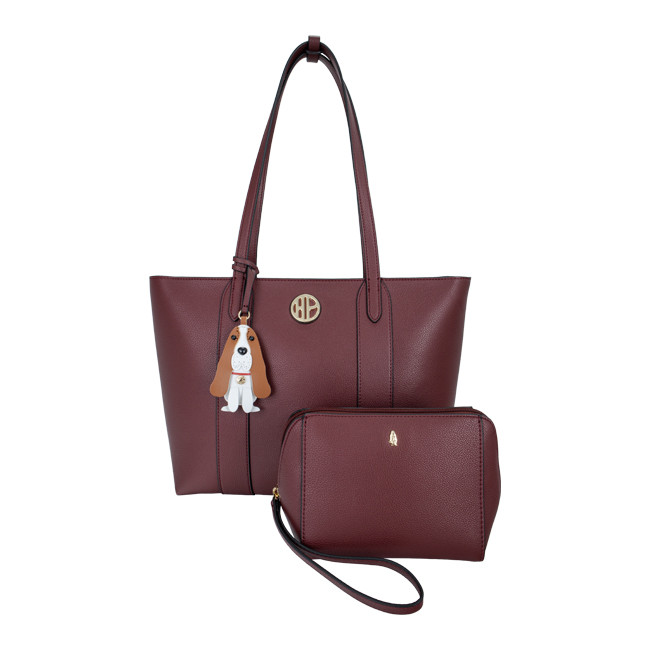 Hush Puppies Tas Wanita Amara Tote Maroon