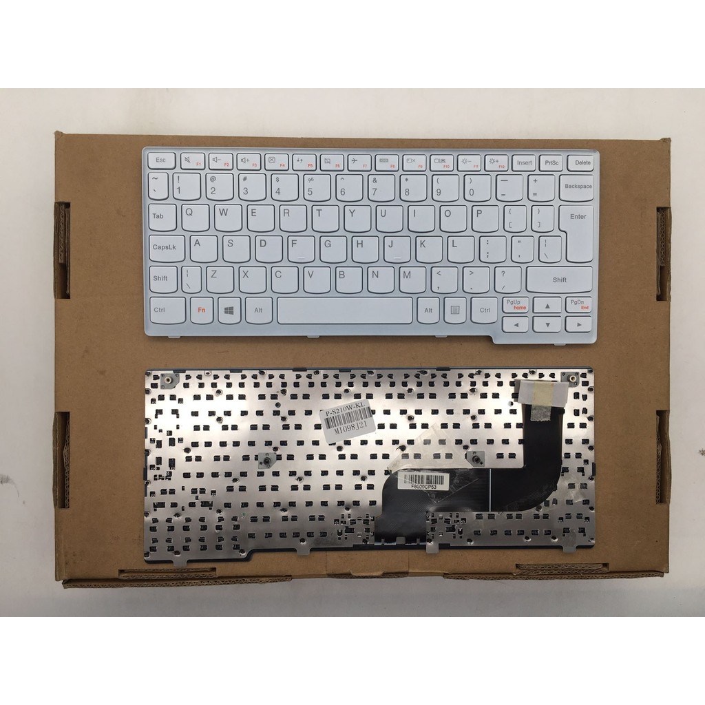 Keyboard Lenovo Ideapad s210 s210t s215 White