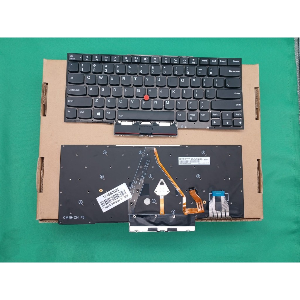 Keyboard Lenovo Thinkpad x1 Carbon Gen8 Tahun 2020 Backlite