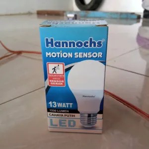 Lampu Sensor Gerak Hannoch 13 watt