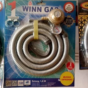 Selang Win Gas + Regulator