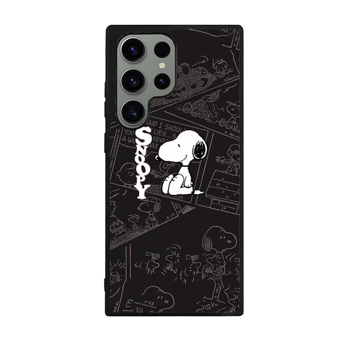 Case Casing Samsung Galaxy S25 24 23 22 21 20 10 FE Plus Ultra Edge Snoopy RK437 Hybrid Case Rubber 