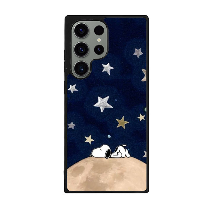 Case Casing Samsung Galaxy S25 24 23 22 21 20 10 FE Plus Ultra Edge Snoopy RK439 Hybrid Case Rubber 