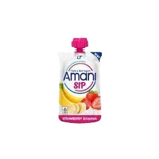 amani sip mixed strawberry banana 120 gr