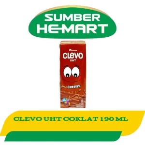 clevo uht coklat 190 ml