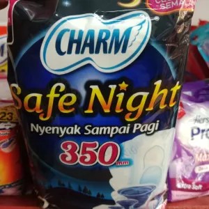 pembalut charm safenight 35cm