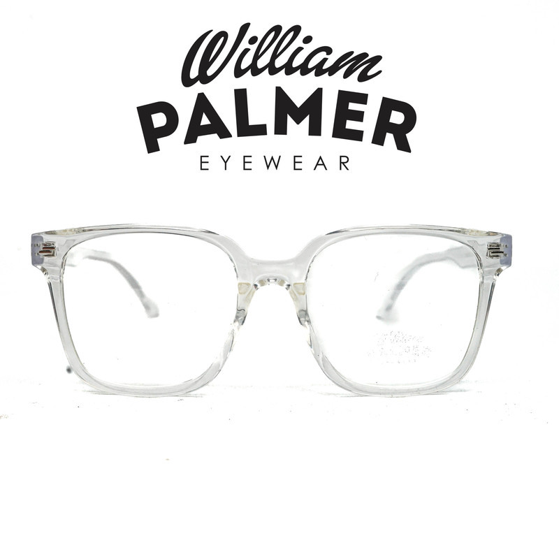 William Palmer Kacamata Pria Wanita Shell 81030 Crystal