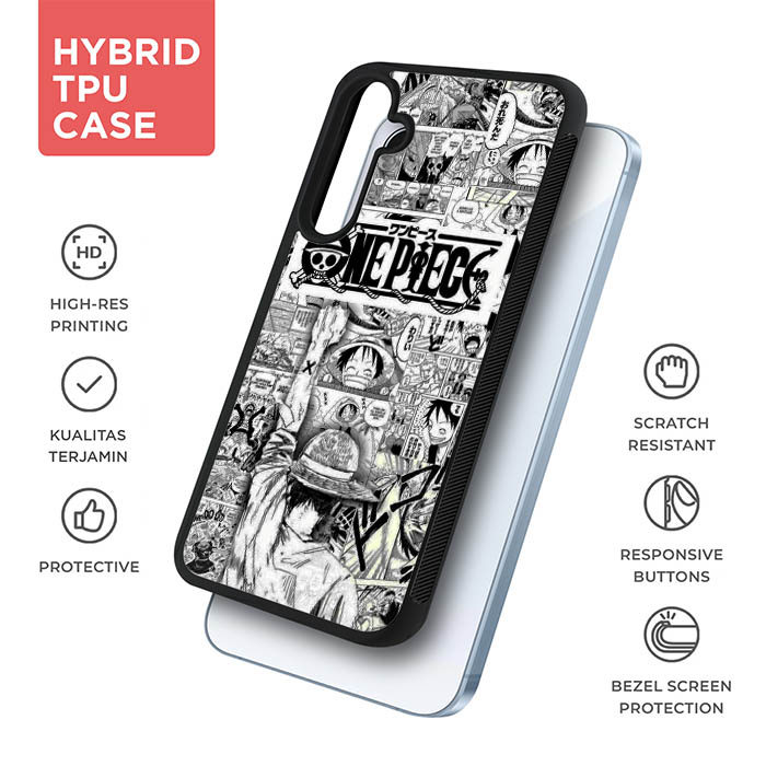 Luffy One Piece AB4714 Casing Samsung Galaxy A22 A23 A24 A30 A31 A32 A33 A50 A50S A51 A52 A52S A53 A