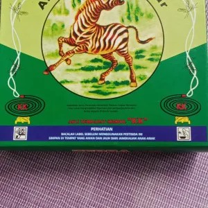 Zebra anti nyamuk bakar