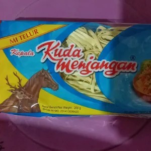 Mie telur lebar Kuda Menjangan