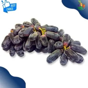 Anggur Black Sweet Sapphire 500g / Anggur Hitam Manis Tanpa Biji