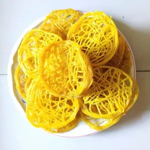 Kerupuk Mie Kuning Mentah Besar 250g