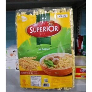 1 Bal Mie Superior Mie Kering Kuning/Mie Bakso isi 40pc