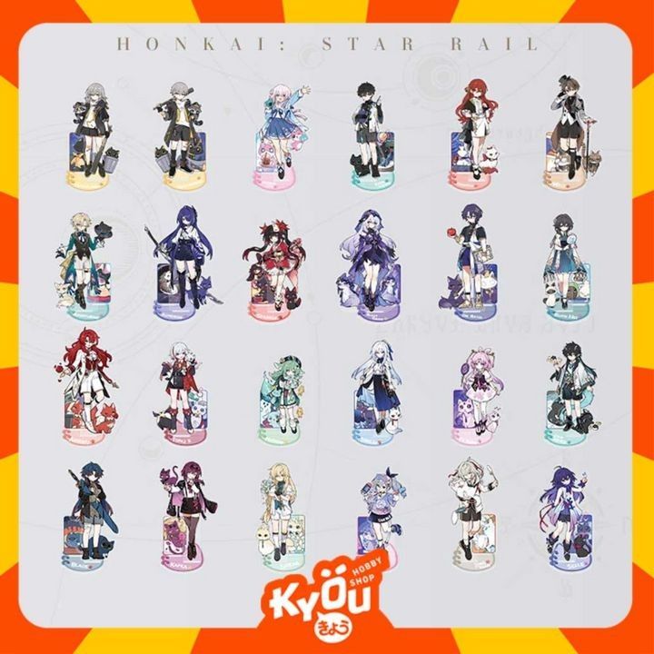 Silver Wolf - Kafka - Seele - Luocha - Blade - Jing Yuan - Topaz - Fu Xuan - Argenti - Dr. Ratio - R