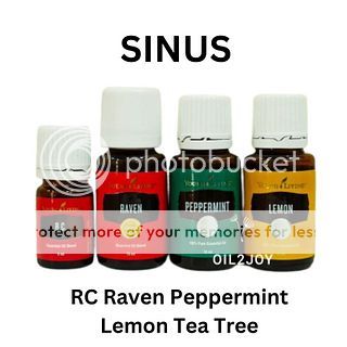 Sinus Blend RC Raven Peppermint Lemon Tea Tree Rosemary YL Essential Oil 5ml 10ml 15ml