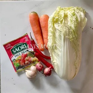PAKET SAWI PUTIH WORTEL