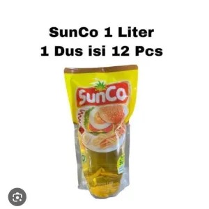 minyak sunco 1 liter 1 dus isi 12