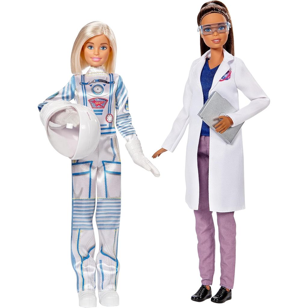 Barbie Friend Careers Astronaut & Space Scientist Doll Set