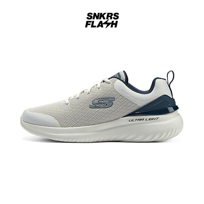 SKECHERS SPORT BOUNDER 2 WHITE NAVY - 232670OFNV - Size 40