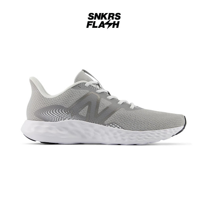 NEW BALANCE 411 V3 Dove Grey Sepatu Lari Pria - M411RY3