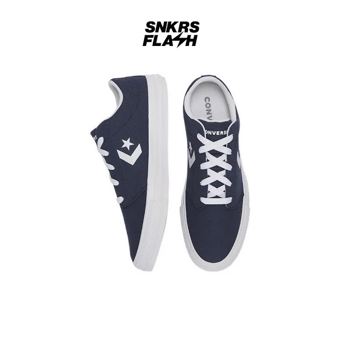 CONVERSE Day One Classic Ox Navy White Sepatu Sneakers Unisex - A16194C - Size 44