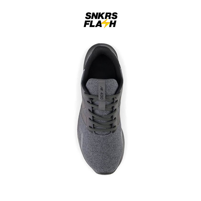 NEW BALANCE 430 V3 Grey Black Sepatu Lari Pria - ME430LK3 - Size 45