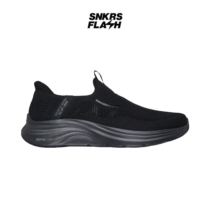 SKECHERS Sport Vapor Foam Triple Black Sepatu Training Pria - 233059BBK - Size 45.5
