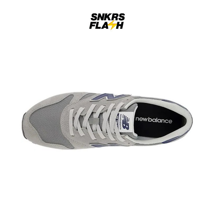 NEW BALANCE 373 V2 Grey Navy Sepatu Sneakers Pria - ML373SP2 - Size 44.5