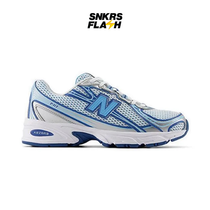 NEW BALANCE 740 V2 Blue Agate White Sepatu Sneakers Unisex - U740ST2 - Size 36