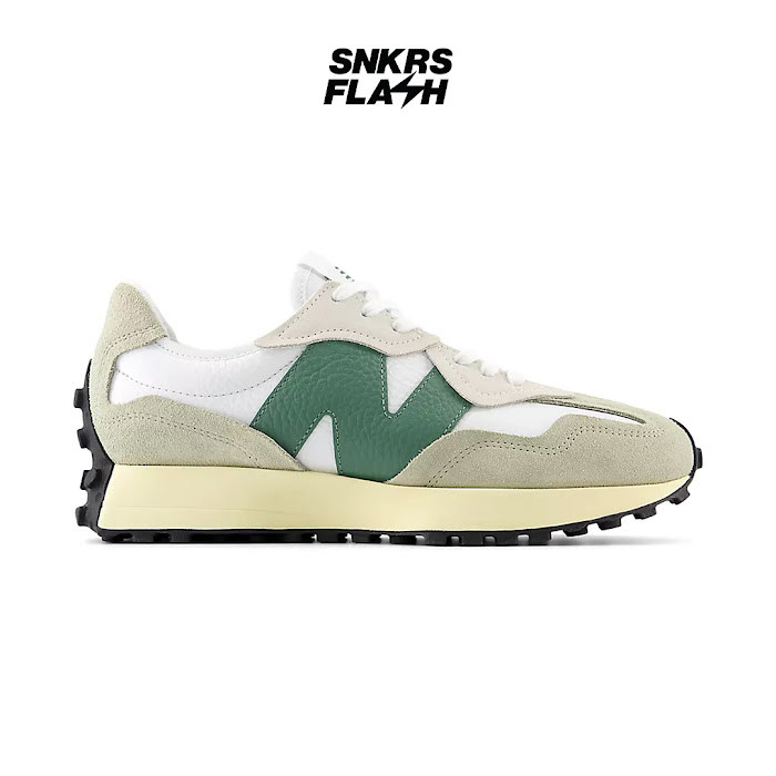 NEW BALANCE 327 WHITE GREEN - U327WPKD - Size 41.5