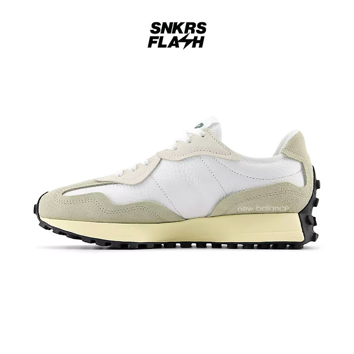 NEW BALANCE 327 WHITE GREEN - U327WPKD - Size 41.5