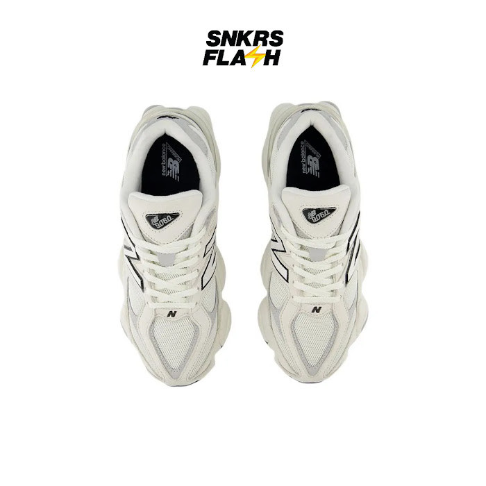 NEW BALANCE 9060 White Seasalt Raincloud Sepatu Sneakers Unisex - U9060ZGF - Size 36