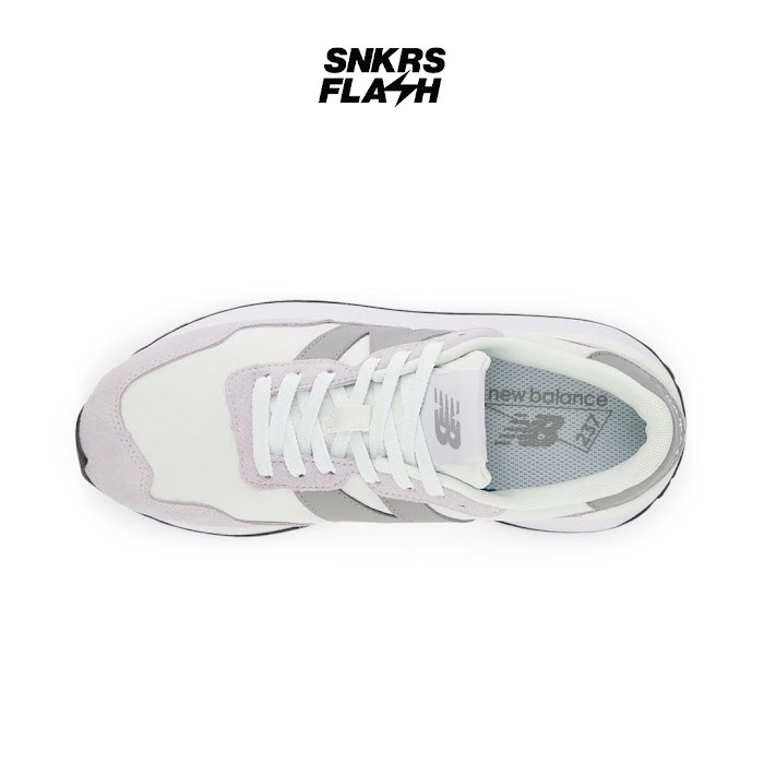 NEW BALANCE 237 WHITE GREY - WS237HGG - Size 37.5