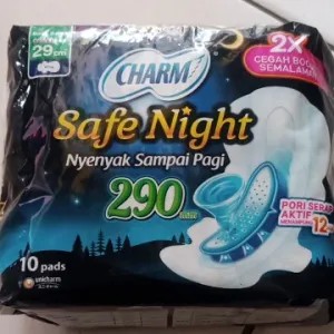 pembalut charm 29 cm isi 10 wing