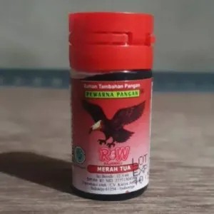 pewarna makanan warna merah tua