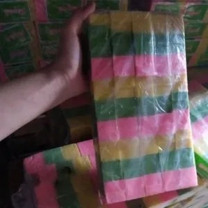 sabun pelok warna warni ISI 6 PCS