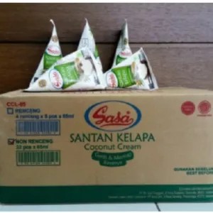 Sasa Santan Kelapa Cair 1 dus isi 32 x 65ml