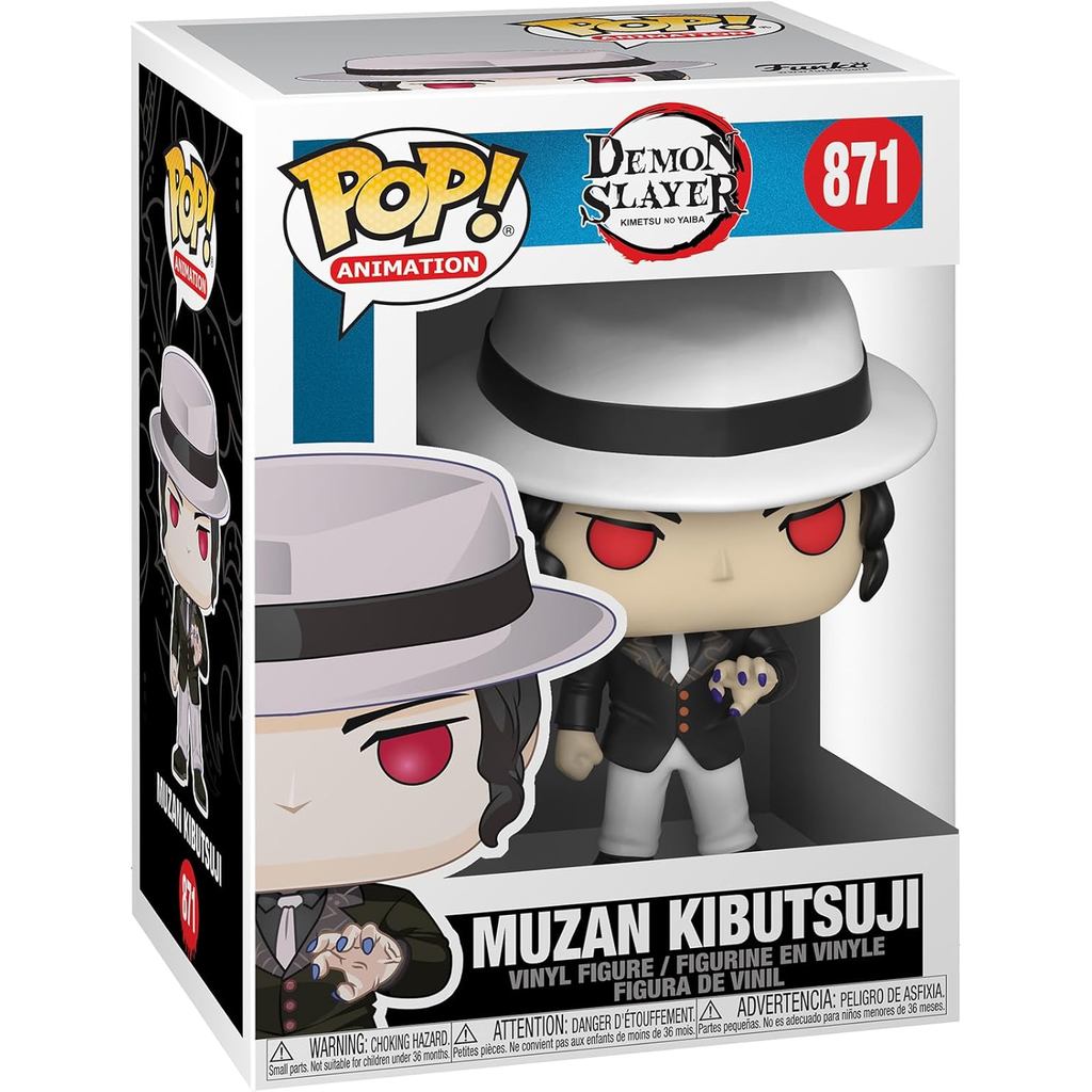 FUNKO POP FIGURE Demon Slayer - Muzan Kibutsuji,Multicolor