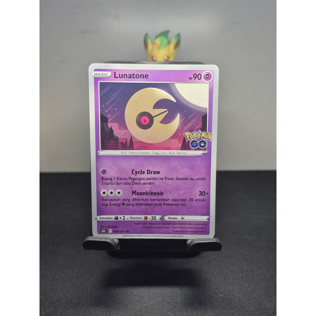 Lunatone 034 U - Pokemon TCG Indonesian