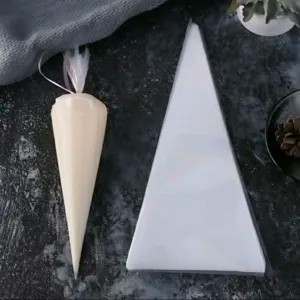plastik segitiga untuk krim kue